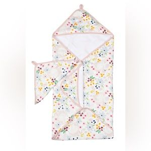 Hooded Towel Set-Lollipop-Shell Floral